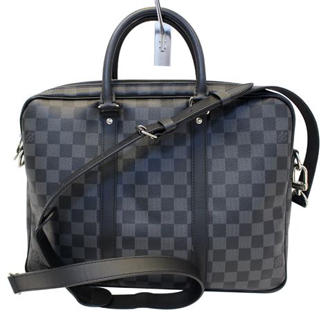 portafoglio damier louis vuitton|Porte Documents Voyage Damier Graphite Canvas .